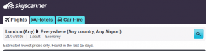 skyscanner flexible