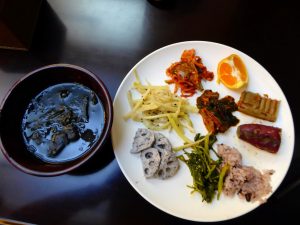 vegetarian food in south korea