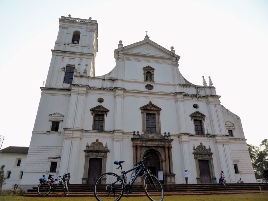 Riding Around the Cycle Tour of Old Goa
