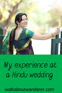 My experience at a Hindu wedding of a friend in India by Walkabout Wanderer. Keywords: Hindu, wedding, marrage, India