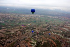 Balloon ride in Cappadocia