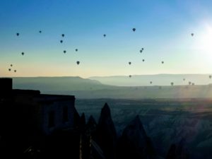 Balloon ride in Cappadocia