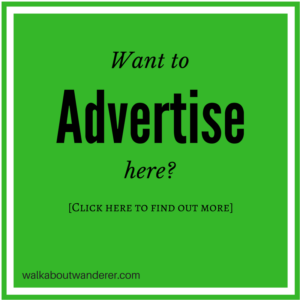 Advertise here o a travel blog