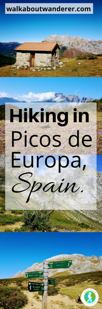 Hiking in Picos de Europa, Spain: PR-PNPE15 Prada by Walkabout Wanderer Keywords: Prada Picos de Europa hiking walking PR-PNPE15 Spain national park