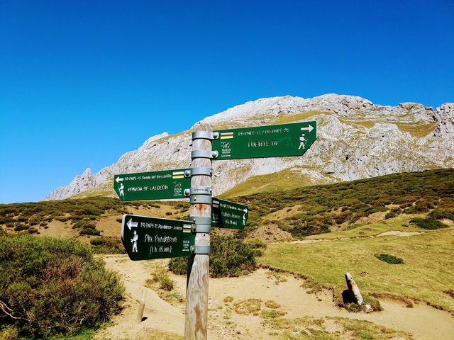 Driving routes Picos de Europa campervan motorhome Spain national park