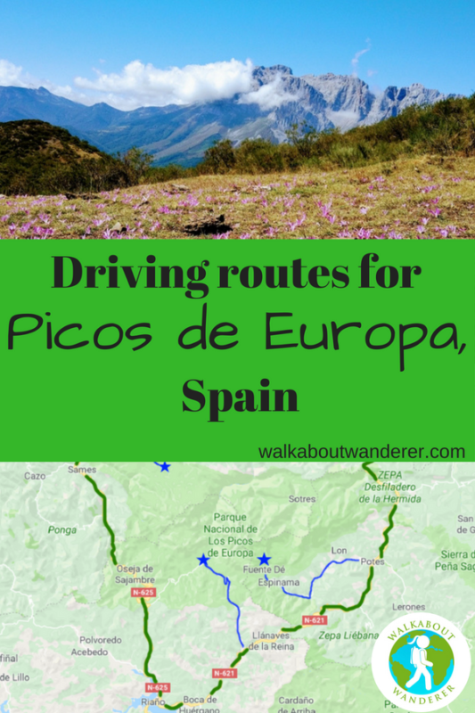 Why you should visit Picos de Europa in Spain and driving routes by Walkabout wanderer Keywords car travel campervan moter home 