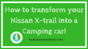 transforming X-Trail into camping car