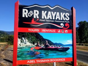 Kayak Abel Tasman kayak tour R&R Kayaks New Zealand