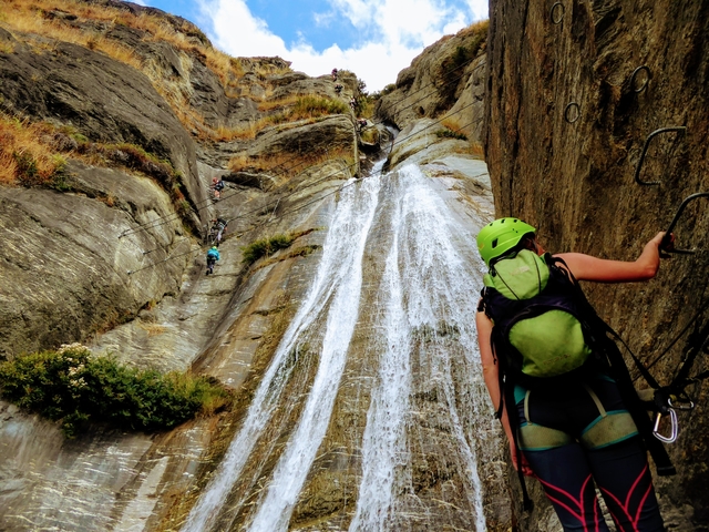 Wildwire Wanaka via ferrata New Zealand