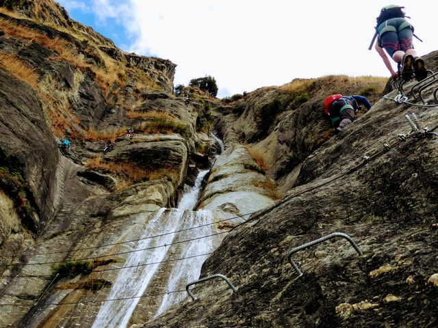 Wildwire Wanaka via ferrata New Zealand