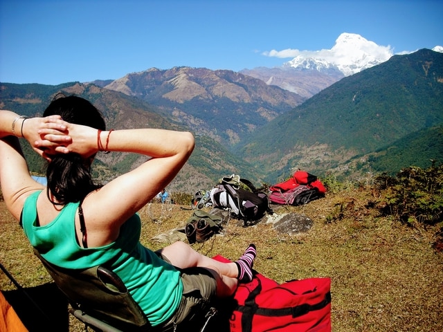 World Expeditions nepal best Annapurna Hike Kopra Ridge