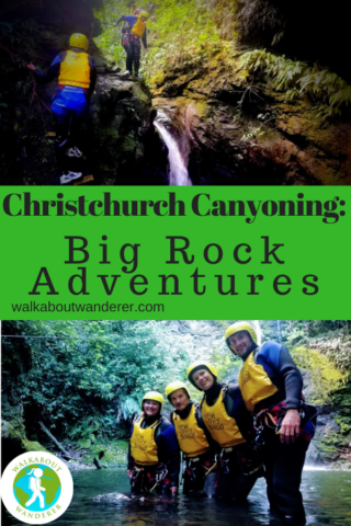 adventure Christchurch Canyoning Christchurch adventure activities New Zealand Big rock adventures